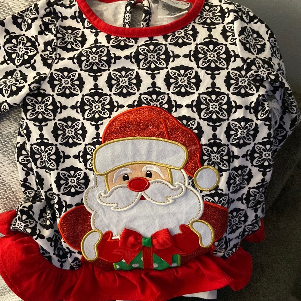 Emily Rose Santa Pants Set